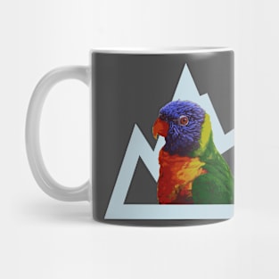 Bird in Mountain Mug